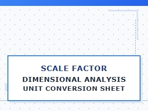 Mastering Scale Factor Conversions in Dimensional Analysis